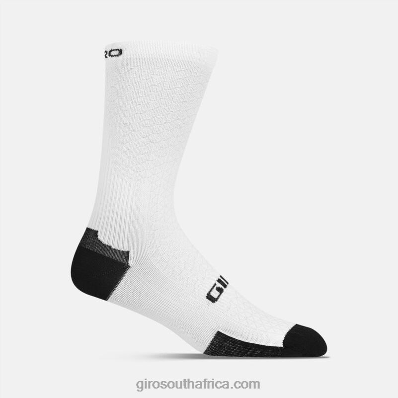 White 6H28D824 Unisex Giro Hrc Team Sock