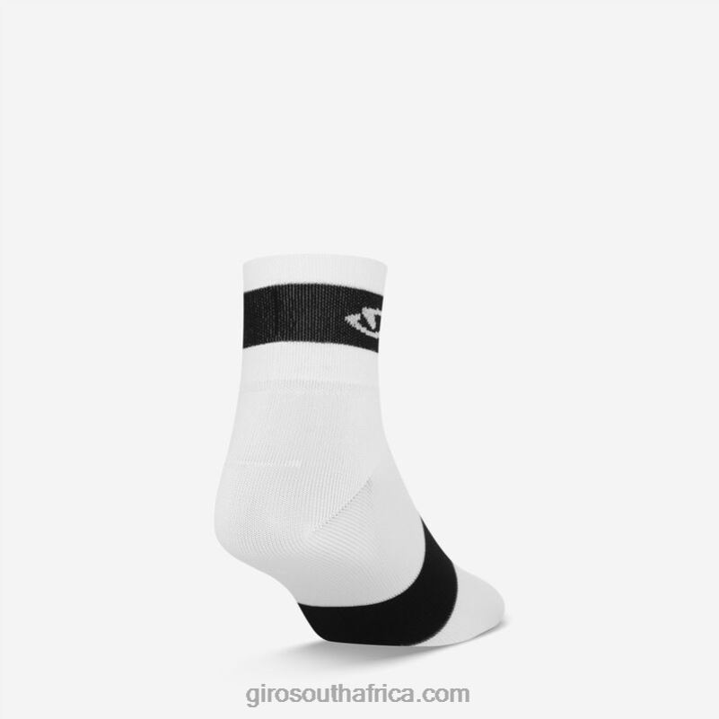 White 6H28D886 Unisex Giro Comp Racer Sock