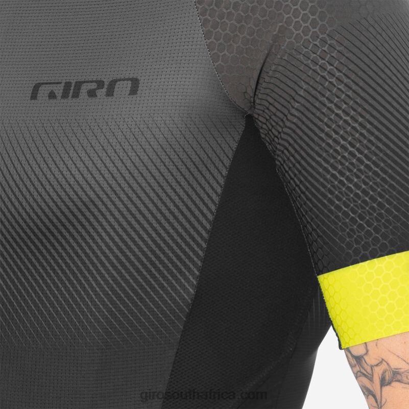 Black/Charcoal Transition 6H28D440 Men Giro Chrono Pro Jersey