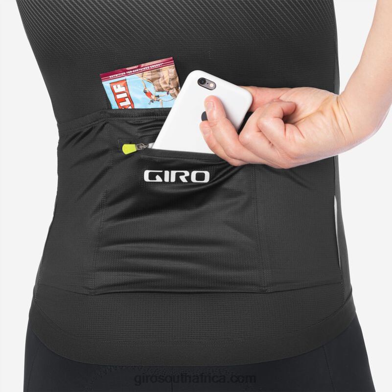 Black/Charcoal Transition 6H28D440 Men Giro Chrono Pro Jersey