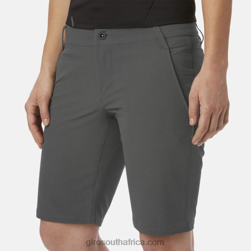 Charcoal 6H28D1370 Women Giro Venture Short