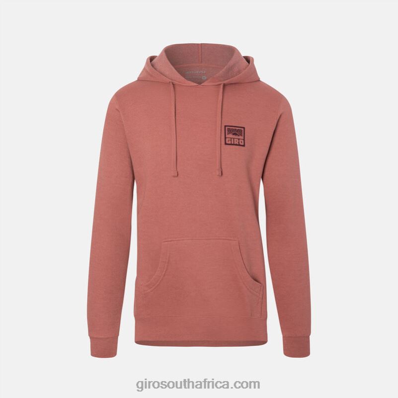 Pink Adventure Grid 6H28D967 Unisex Giro Logo Hoodie