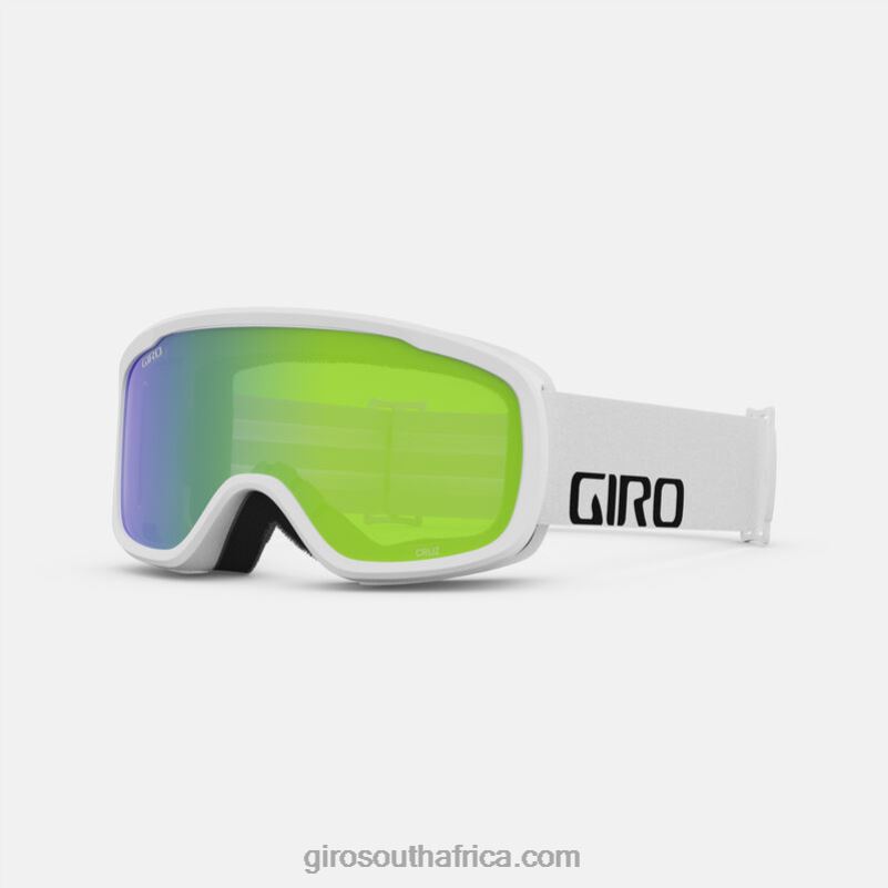 White Wordmark 6H28D929 Unisex Giro Cruz Asian Fit Goggle