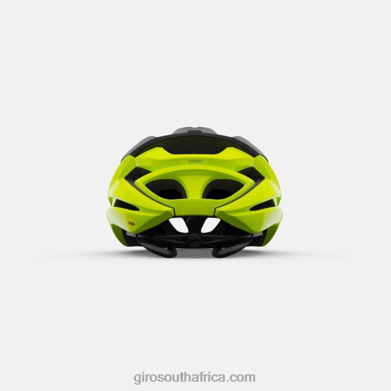 Highlight Yellow/Black 6H28D111 Unisex Giro Syntax Mips Helmet