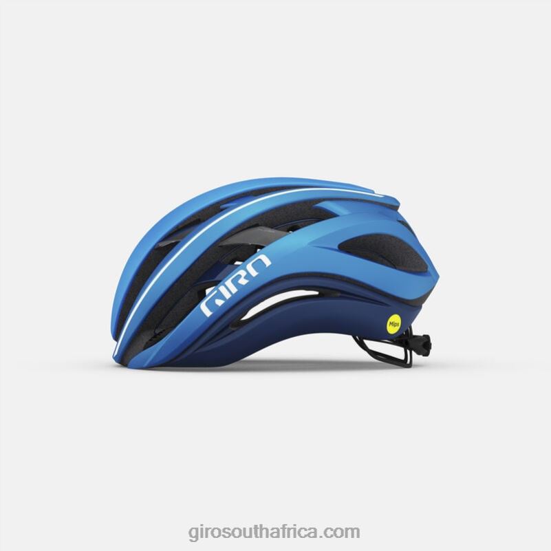 Matte Ano Blue 6H28D27 Unisex Giro Aether Spherical Helmet