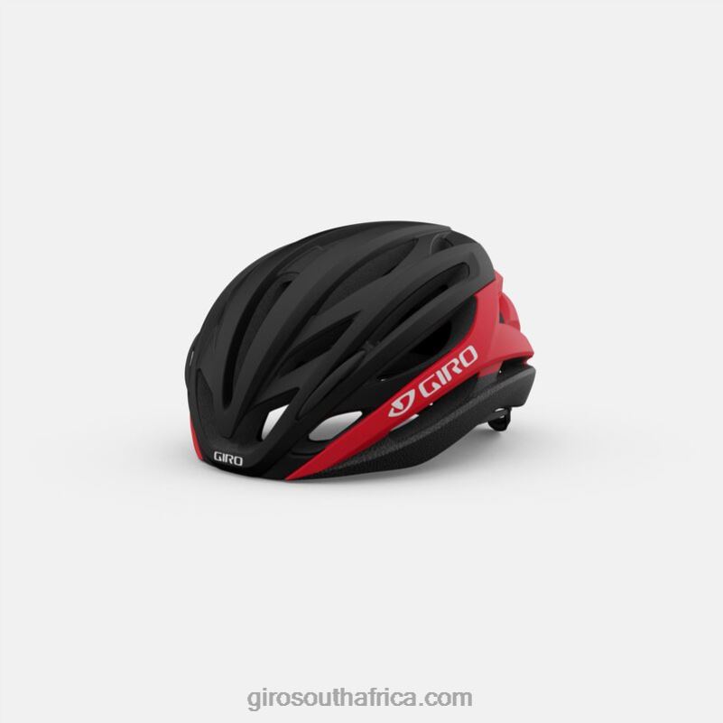 Matte Black/Bright Red 6H28D616 Unisex Giro Syntax Mips Helmet