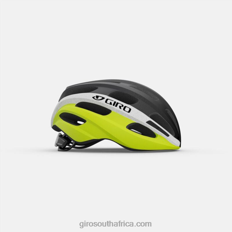 Matte Black Fade/Highlight Yellow 6H28D559 Unisex Giro Isode Mips Helmet