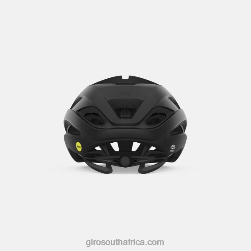 Matte Black/Gloss Black 6H28D76 Unisex Giro Eclipse Spherical Helmet