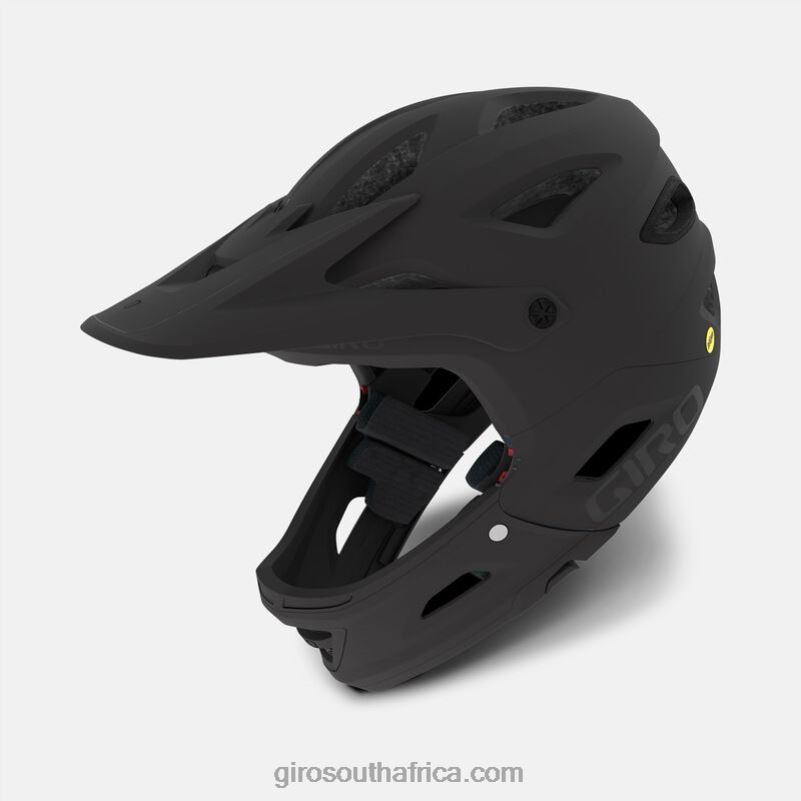 Matte Black/Gloss Black 6H28D92 Unisex Giro Switchblade Mips Helmet