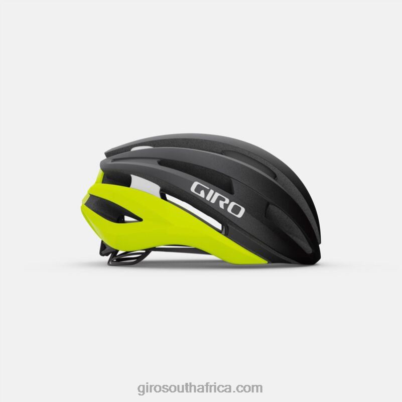 Matte Black/Highlight Yellow 6H28D481 Unisex Giro Synthe Mips Ii Helmet