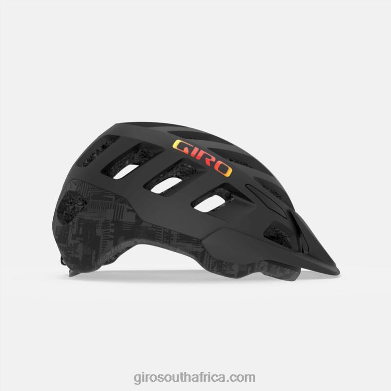 Matte Black Hypnotic 6H28D624 Unisex Giro Radix Mips Helmet