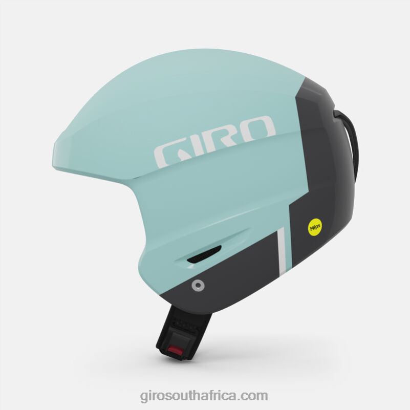 Matte Charcoal/Cool Breeze 6H28D948 Unisex Giro Strive Mips Helmet