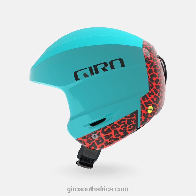 Matte Glacier/Cheetah 6H28D949 Unisex Giro Strive Mips Helmet