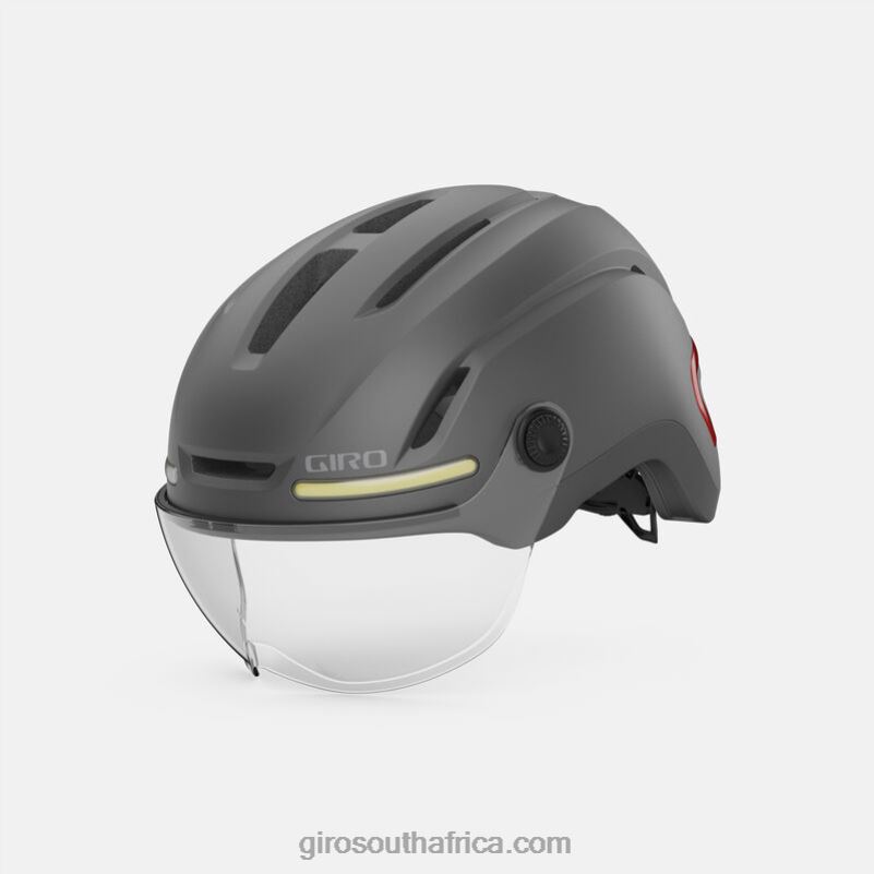Matte Graphite 6H28D274 Unisex Giro Ethos Mips Shield Helmet