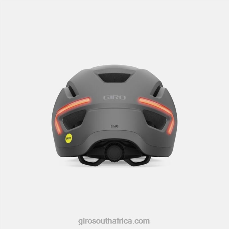 Matte Graphite 6H28D274 Unisex Giro Ethos Mips Shield Helmet
