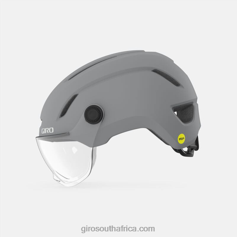Matte Grey 6H28D643 Unisex Giro Evoke Mips Helmet