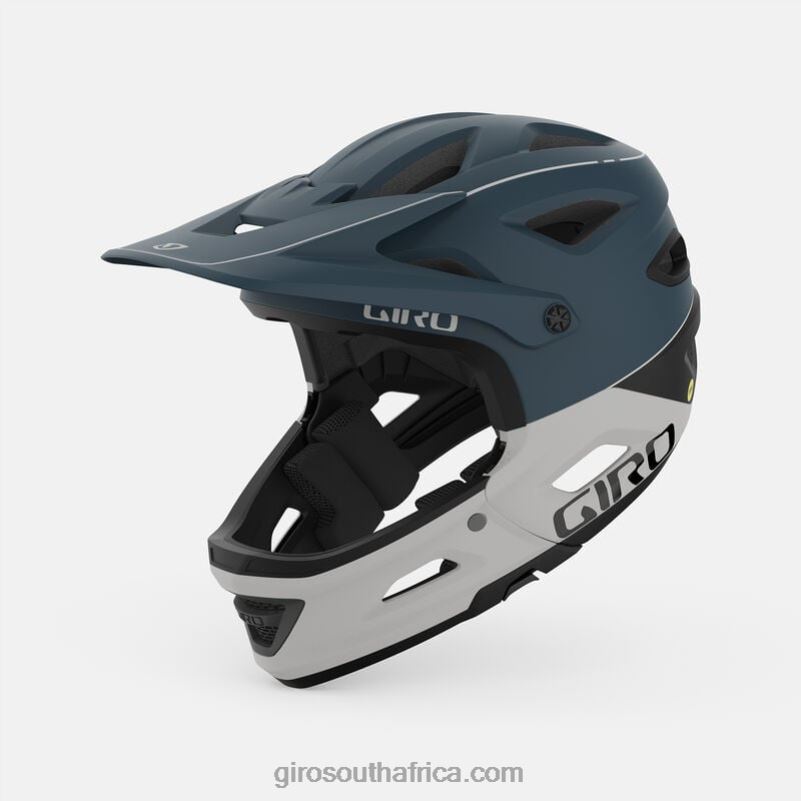 Matte Harbor Blue 6H28D555 Unisex Giro Switchblade Mips Helmet