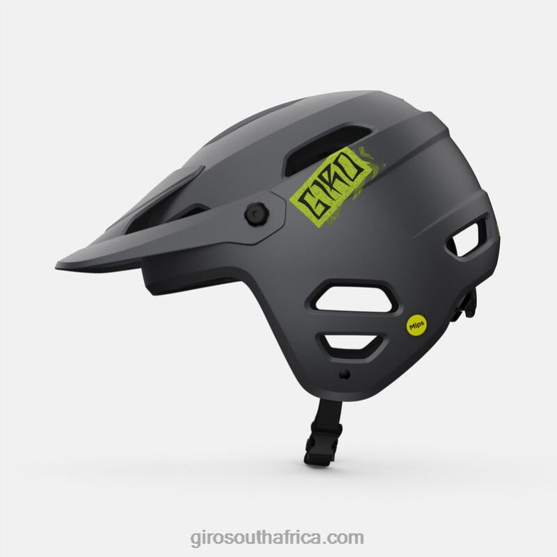 Matte Metallic Black/Ano Lime 6H28D283 Unisex Giro Tyrant Spherical Helmet