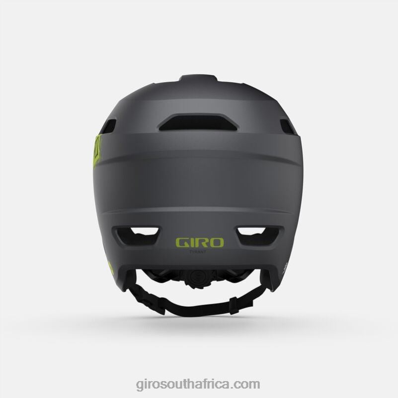 Matte Metallic Black/Ano Lime 6H28D283 Unisex Giro Tyrant Spherical Helmet