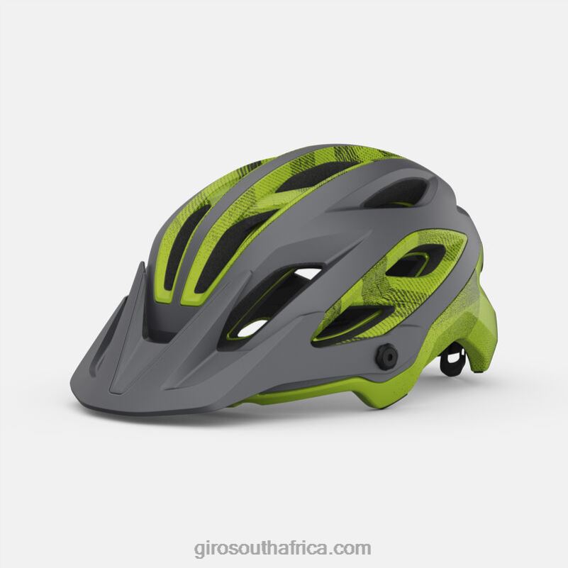 Matte Metallic Black/Ano Lime 6H28D475 Unisex Giro Merit Spherical Helmet
