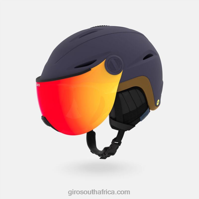 Matte Midnight 6H28D1035 Unisex Giro Vue Mips Vivid Asian Fit Helmet