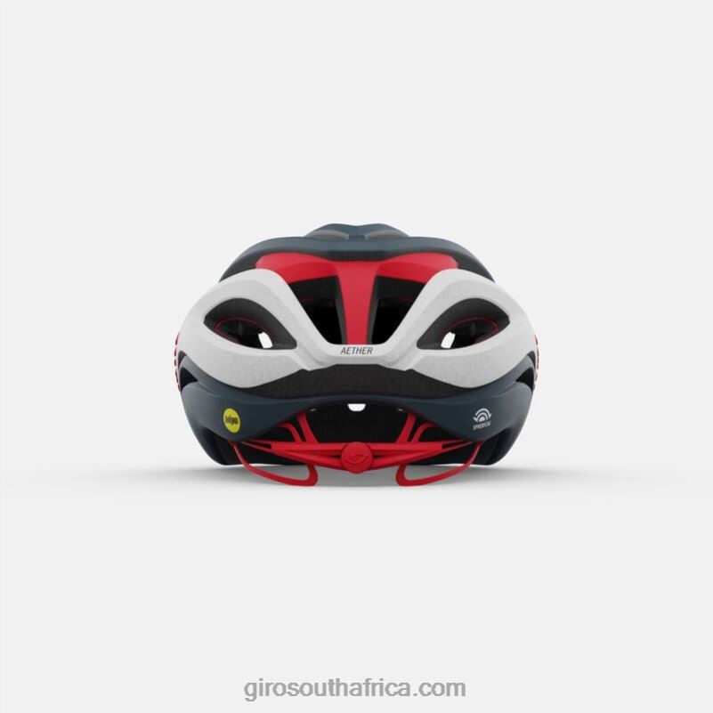 Matte Portaro Grey/White/Red 6H28D270 Unisex Giro Aether Spherical Helmet