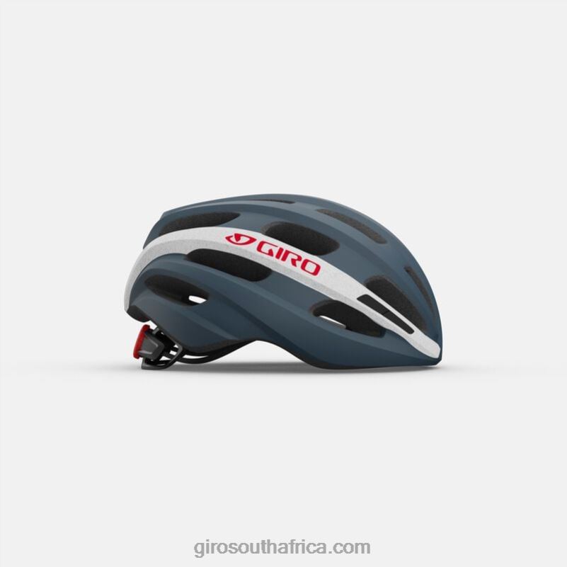 Matte Portaro Grey/White/Red 6H28D560 Unisex Giro Isode Mips Helmet