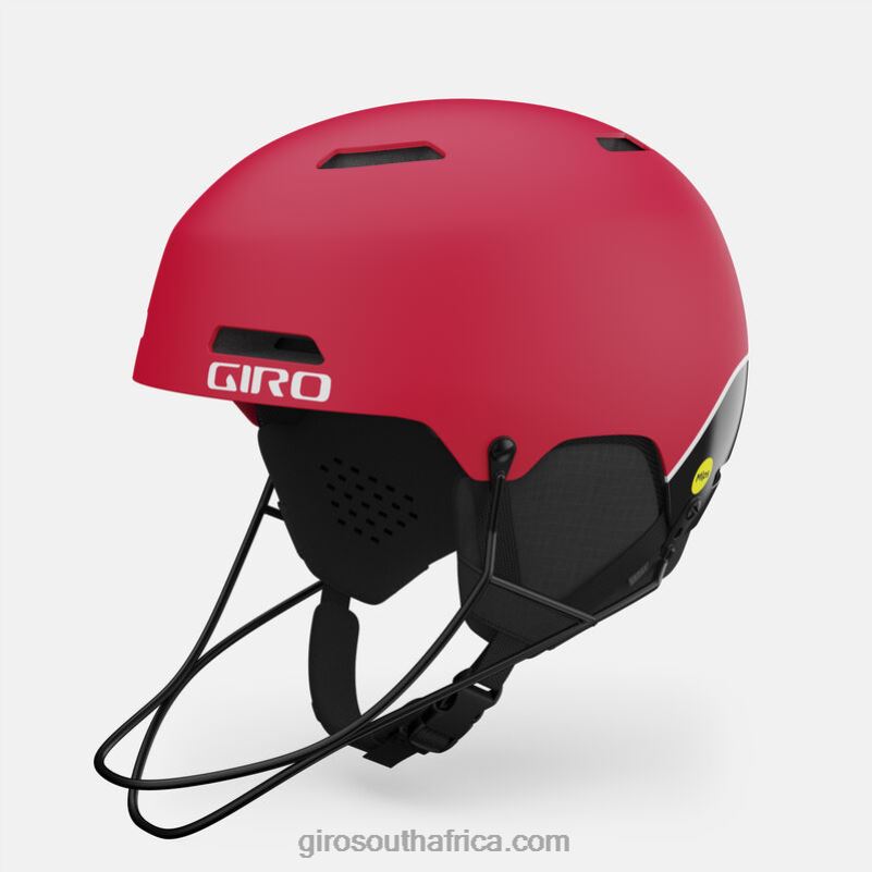 Matte Red 6H28D958 Unisex Giro Ledge Sl Mips Helmet