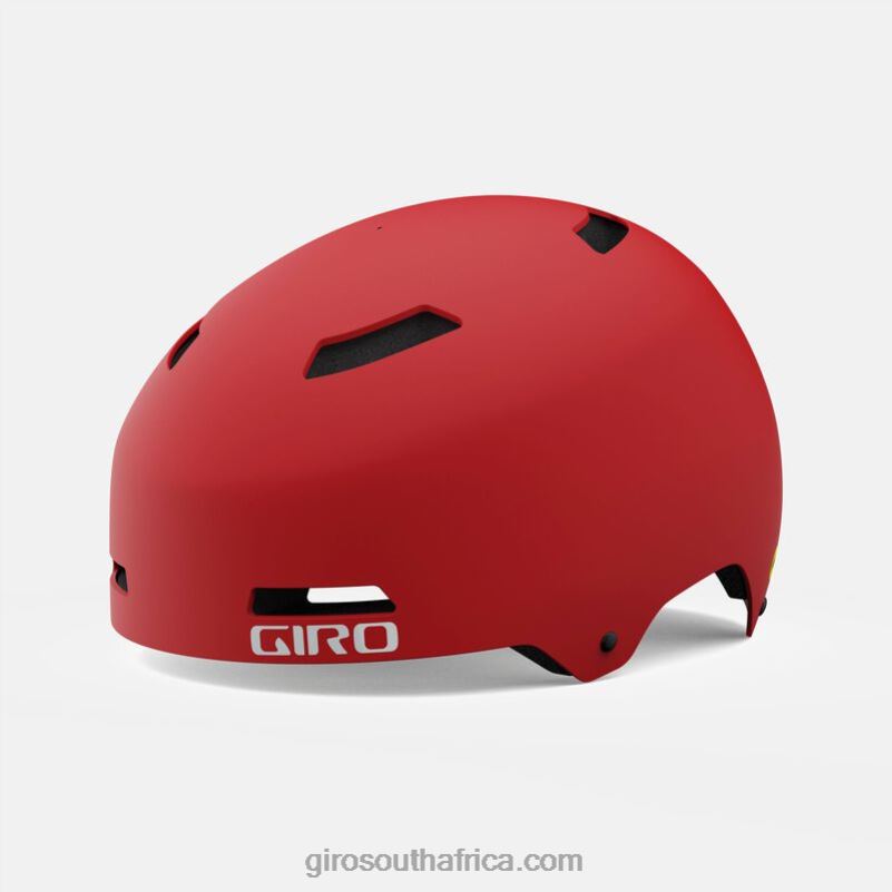 Matte Trim Red 6H28D568 Unisex Giro Quarter Helmet