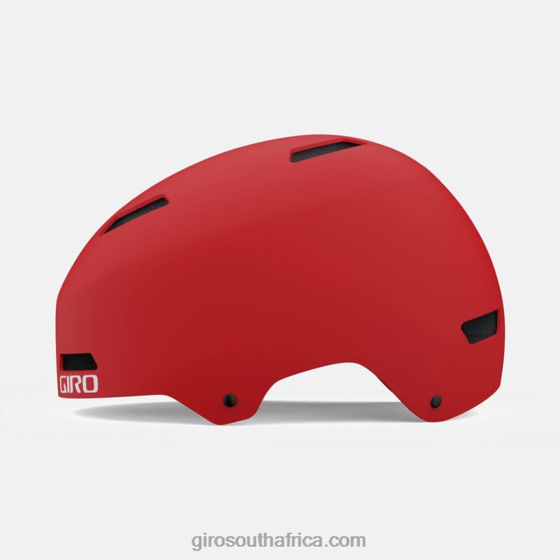 Matte Trim Red 6H28D568 Unisex Giro Quarter Helmet