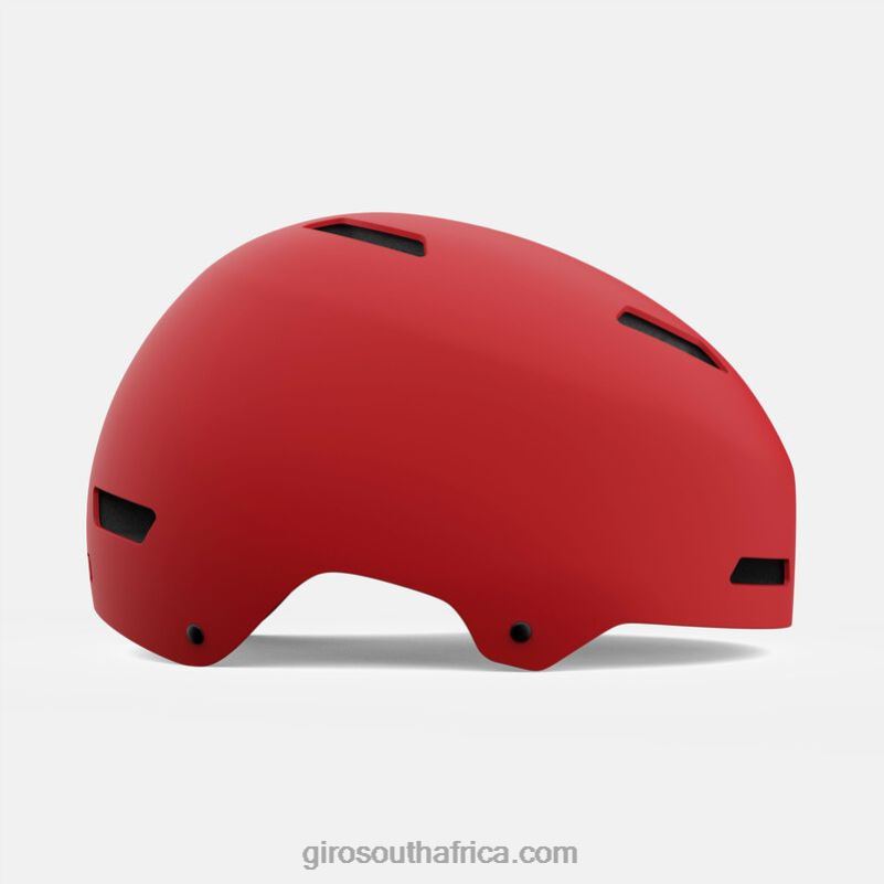 Matte Trim Red 6H28D568 Unisex Giro Quarter Helmet