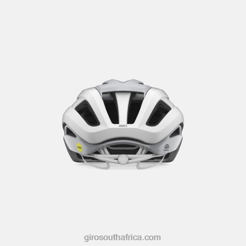 Matte White 6H28D22 Unisex Giro Aries Spherical Helmet