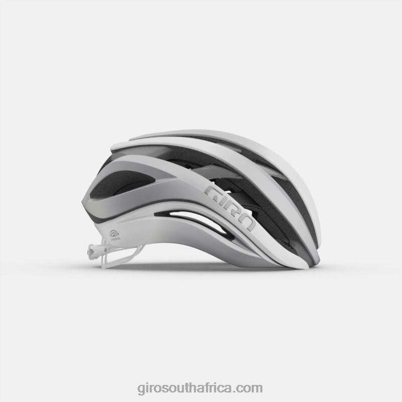 Matte White/Silver 6H28D271 Unisex Giro Aether Spherical Helmet