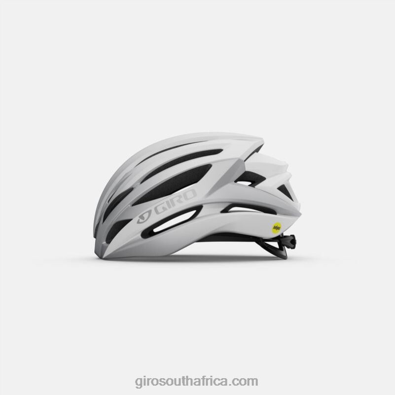 Matte White/Silver 6H28D618 Unisex Giro Syntax Mips Helmet