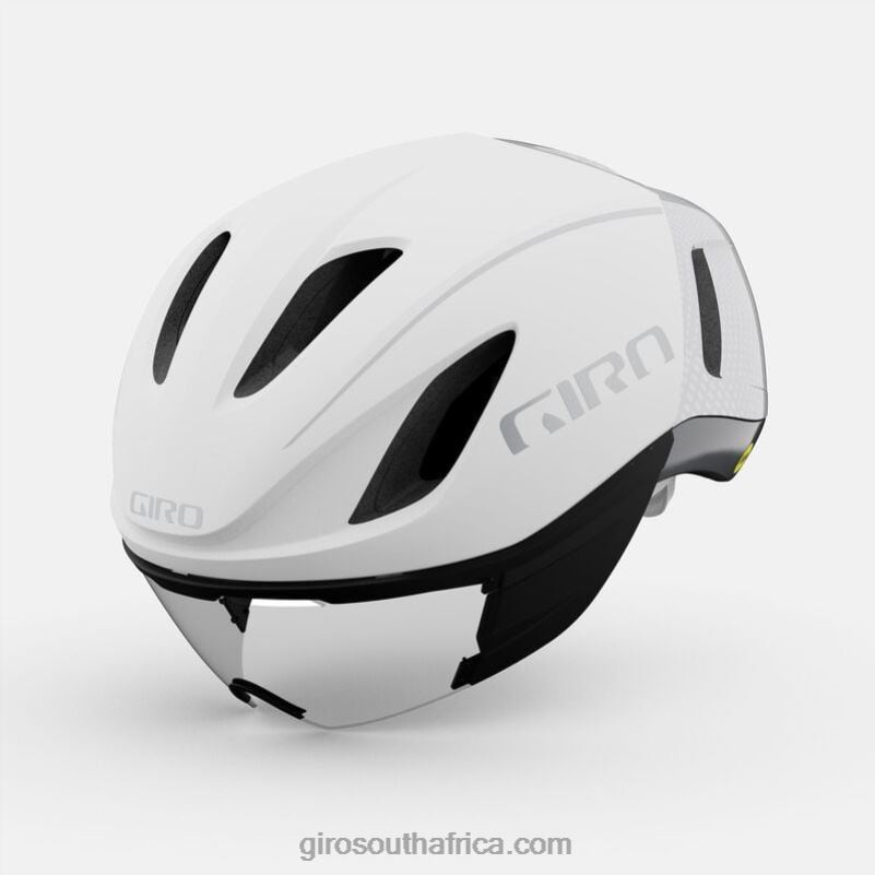 Matte White/Silver 6H28D633 Unisex Giro Vanquish Mips Helmet