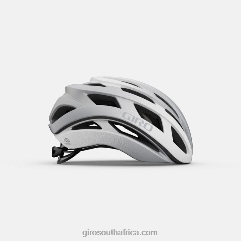 Matte White/Silver Fade 6H28D279 Unisex Giro Helios Spherical Helmet