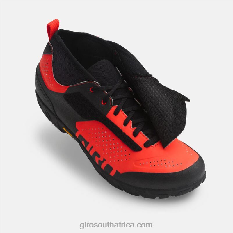 Vermillion/Black 6H28D1541 Unisex Giro Terraduro Mid Shoe