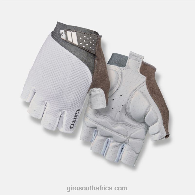 White 6H28D1369 Women Giro Monica Ii Gel Glove