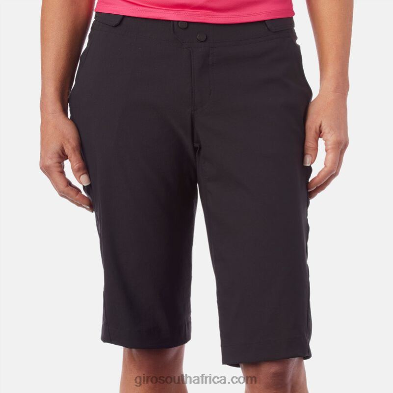 Black 6H28D700 Women Giro Havoc Short