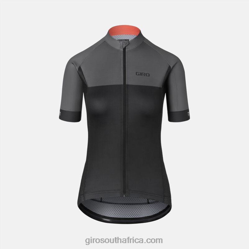 Black/Grey 6H28D451 Women Giro Chrono Jersey