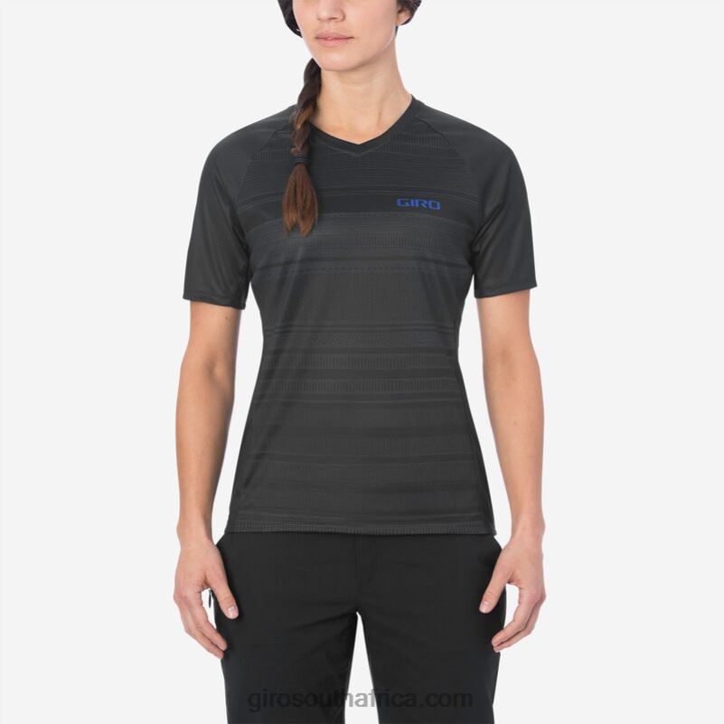 Black Lines 6H28D1296 Women Giro Roust Jersey