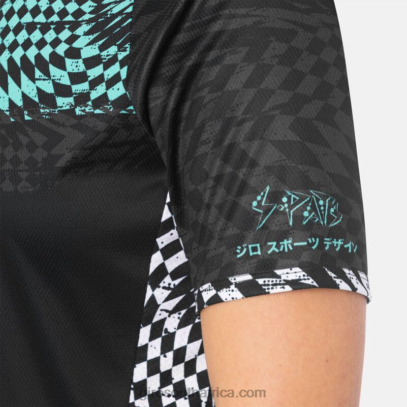 Black Yasuda 6H28D1298 Women Giro Roust Jersey