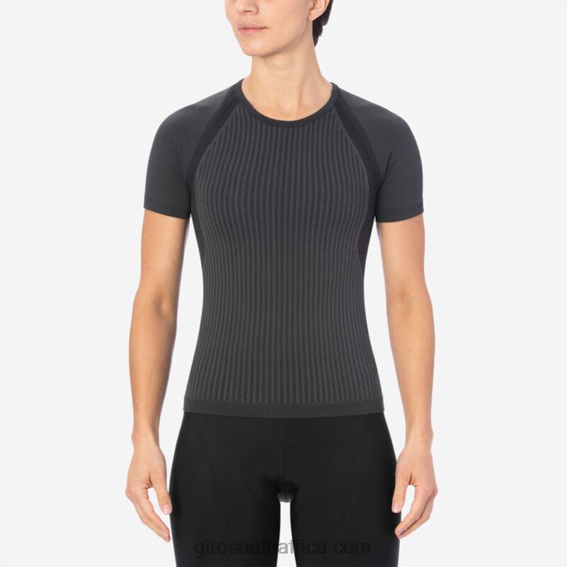 Charcoal 6H28D701 Women Giro Chrono Short Sleeve Base Layer