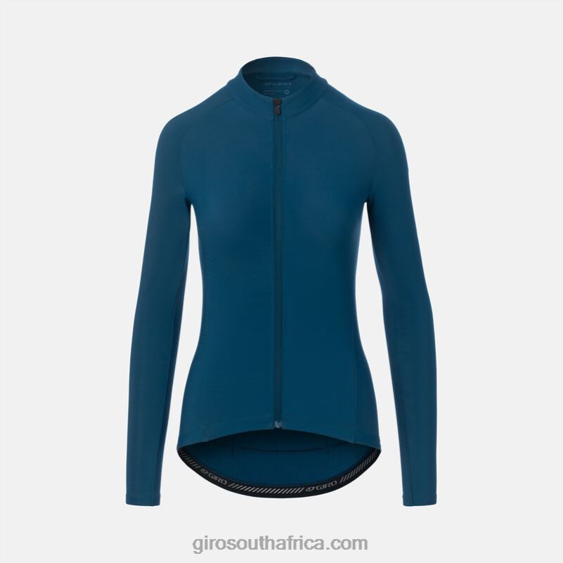 Harbor Blue 6H28D1247 Women Giro Chrono Thermal Ls Jersey