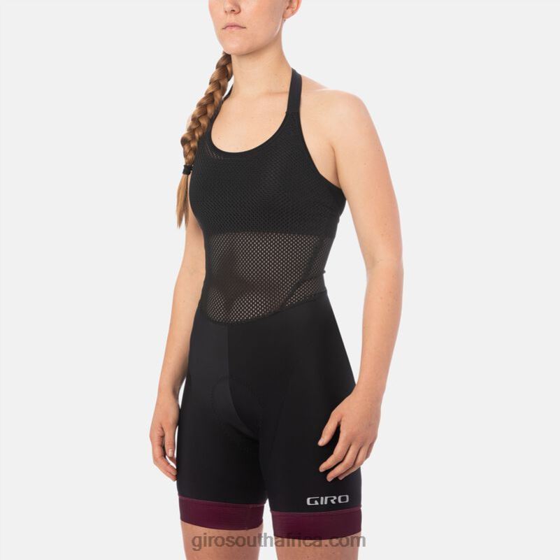 Ox Blood 6H28D1287 Women Giro Chrono Expert Halter Bib Short