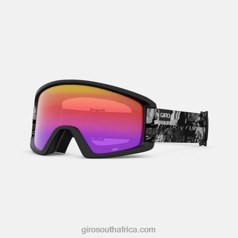 Black/White Data Mosh 6H28D1172 Women Giro Dylan Goggle