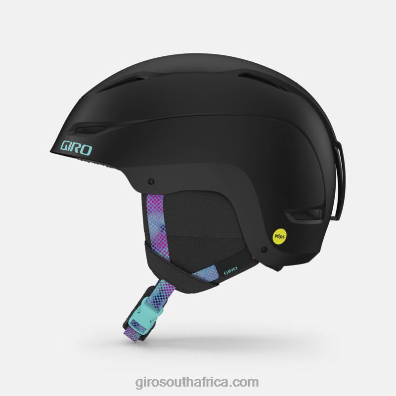 Matte Black Chroma Dot 6H28D1179 Women Giro Ceva Mips Helmet