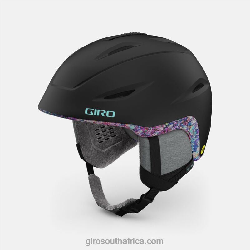 Matte Black Data Mosh 6H28D660 Women Giro Fade Mips Helmet