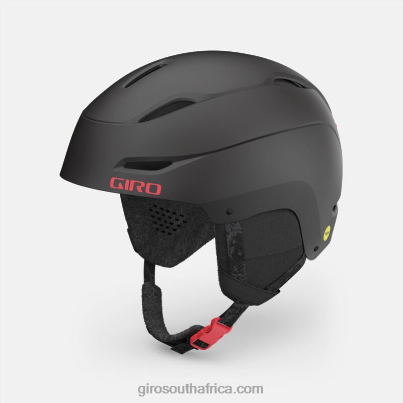Matte Black Tiger Lily 6H28D1180 Women Giro Ceva Mips Helmet